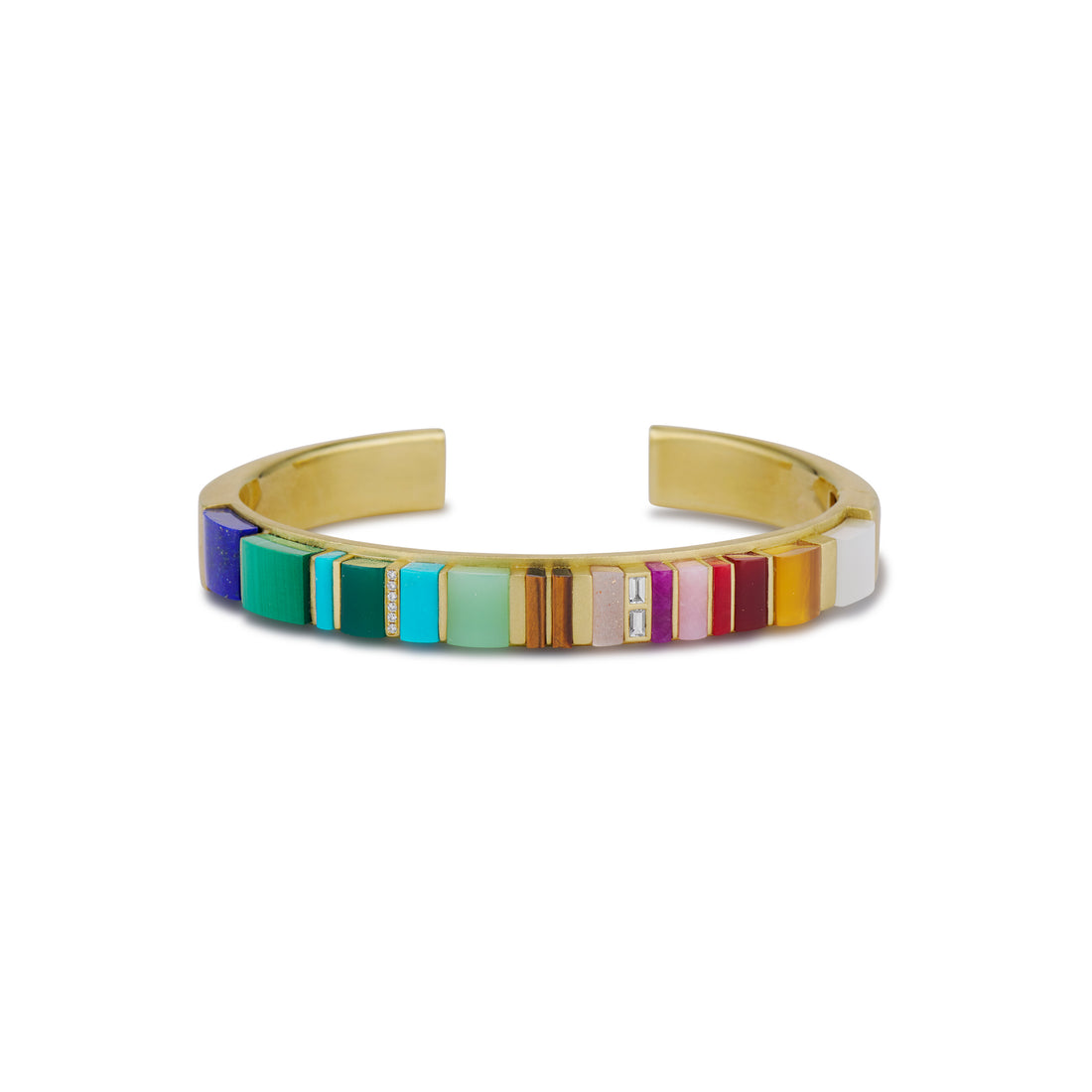 Follow the Sun Rainbow Cuff