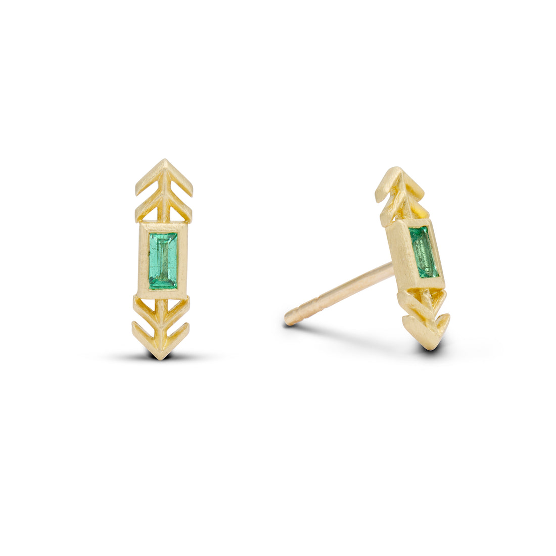 Emerald Direction Studs